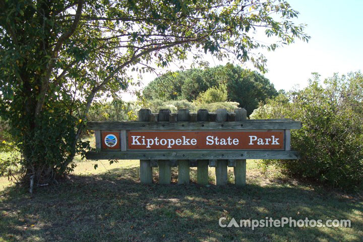 Kiptopeke State Park Sign