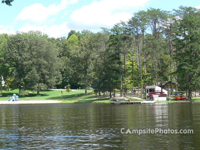 Bear Creek Lake State Park View