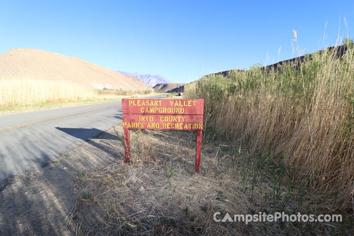 Pleasant Valley Campground Sign