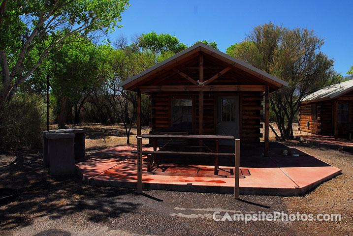 Roper Lake State Park RoadRunner Cabin