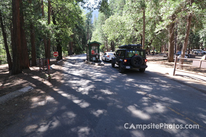 Upper Pines Campground Entrance