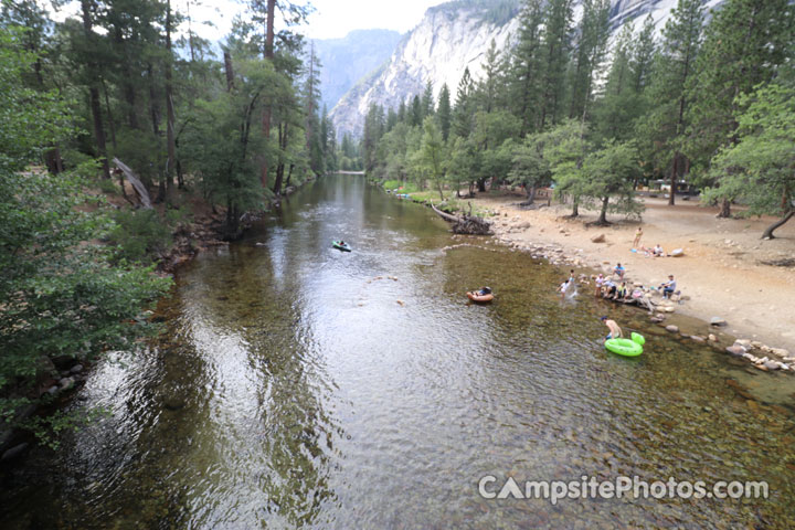 Upper Pines Campground Merced River