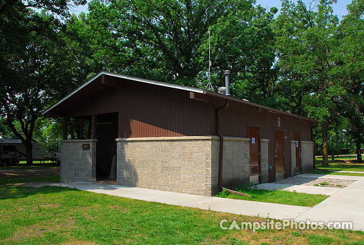 Lake Bronson State Park Bathroom