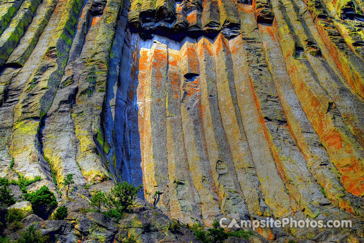 Devils Tower Close Up