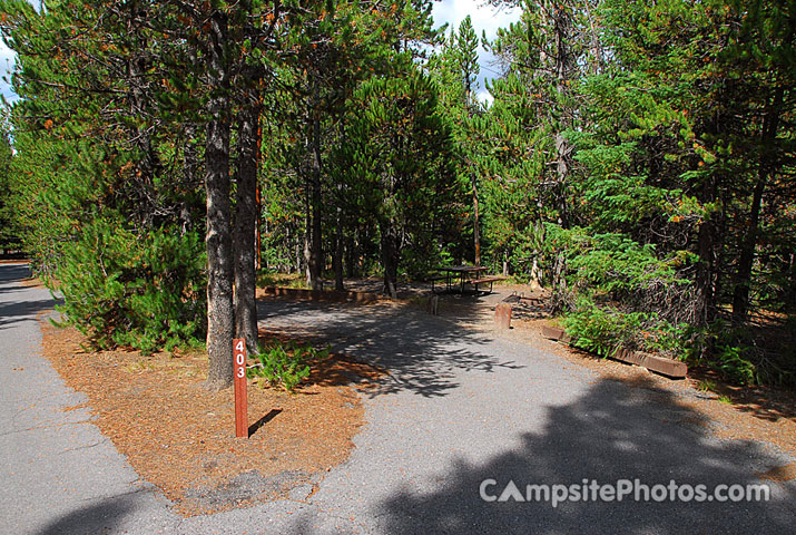 Yellowstone National Park Grant Village 403