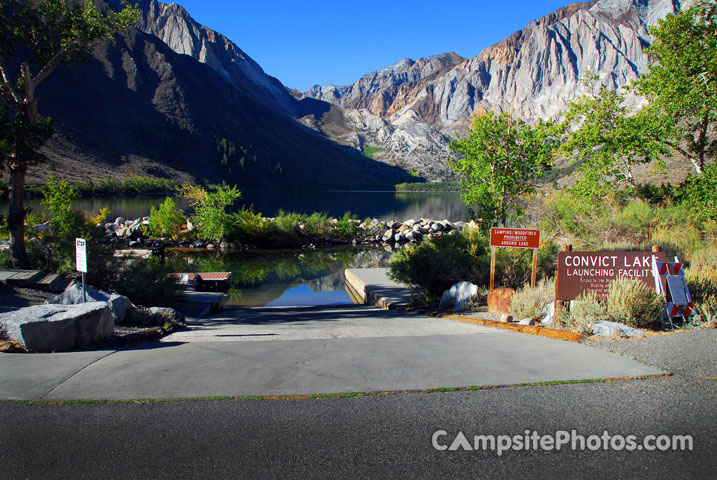 Convict Lake Boat Ramp