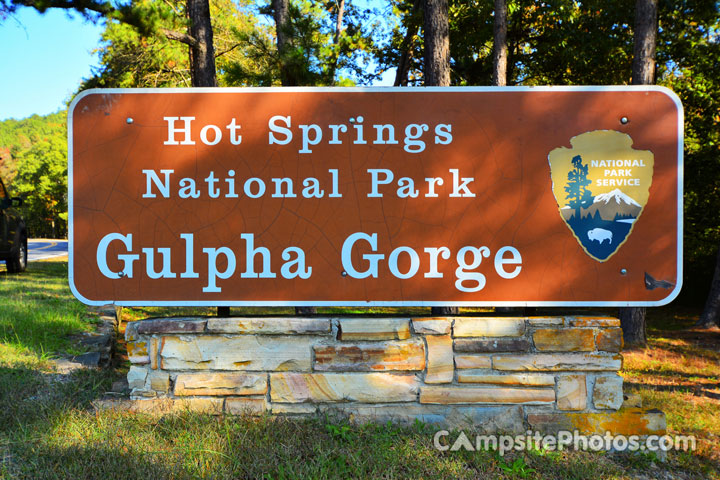 Gulpha Gorge Sign