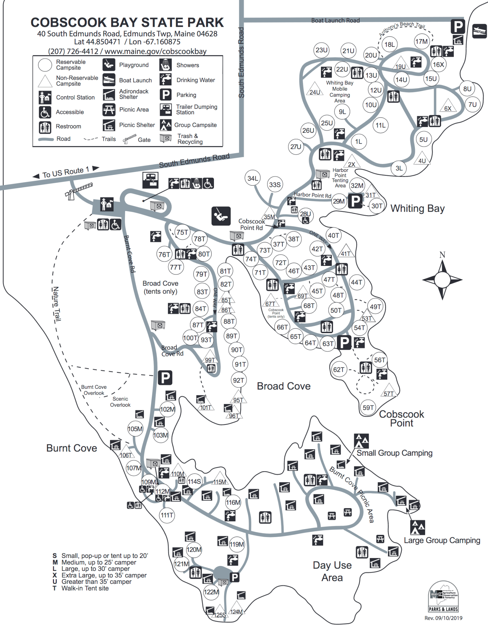 Big Bay State Park Map