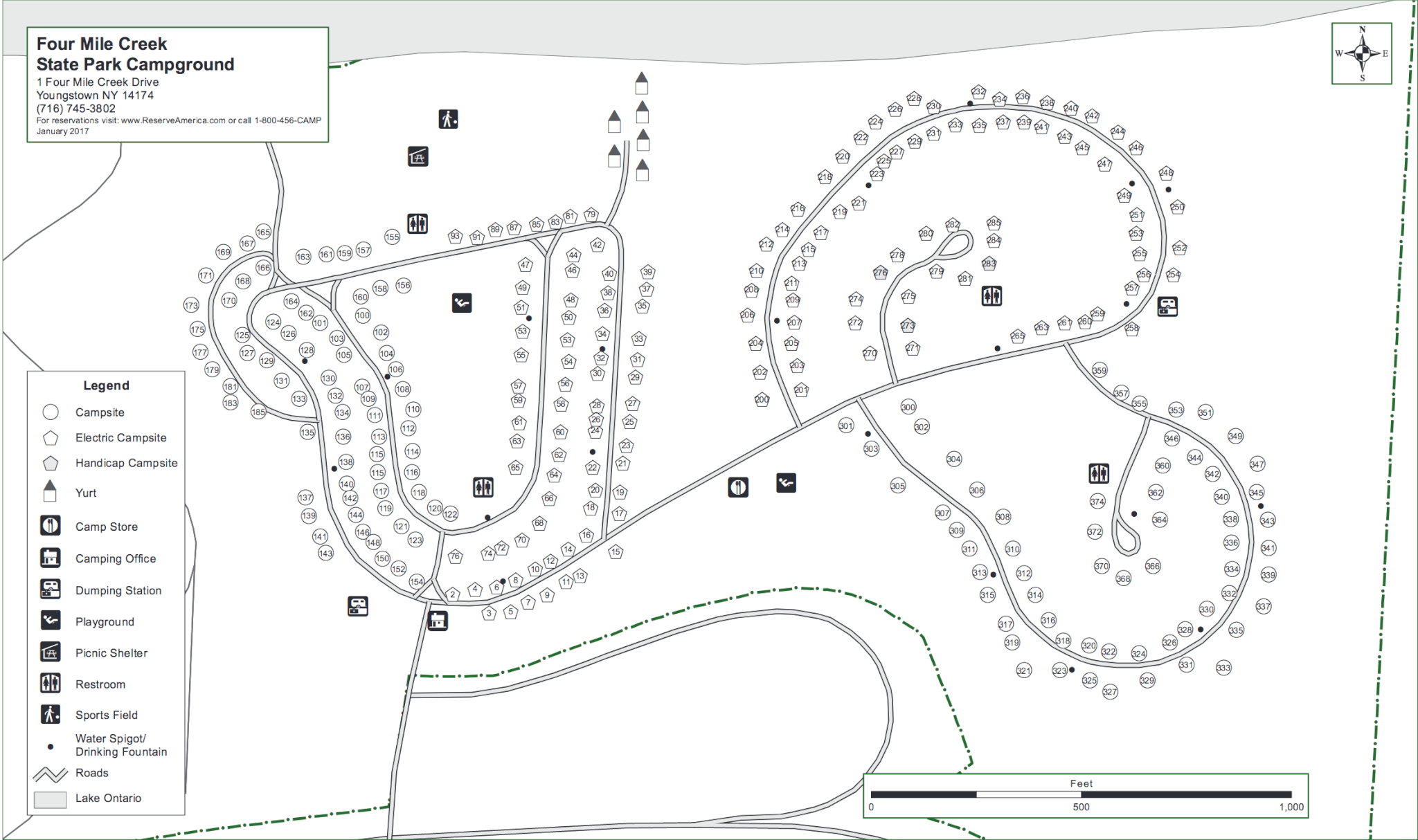 Four Mile Creek State Park - Campsite Photos, Reservations & Info