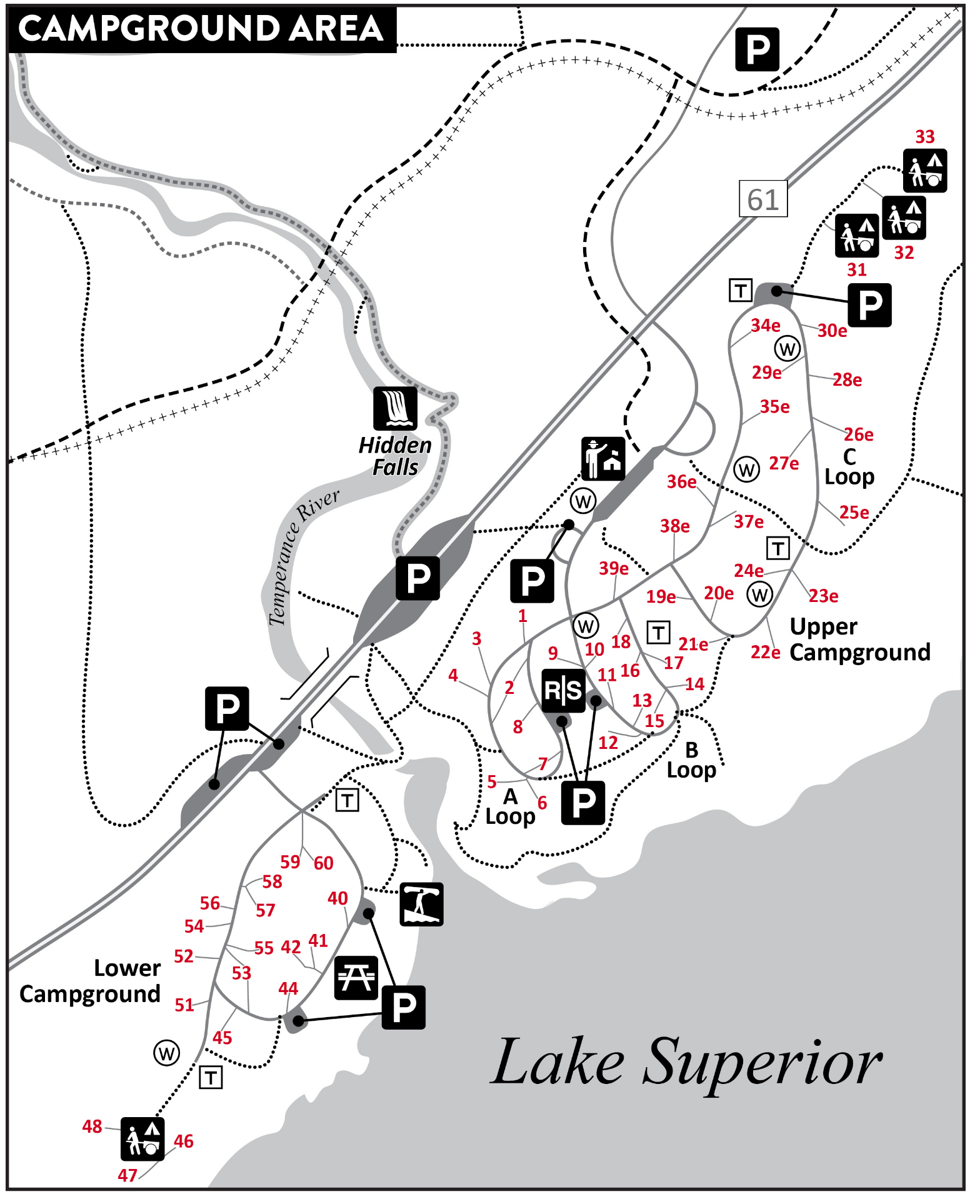 Temperance River State Park Map