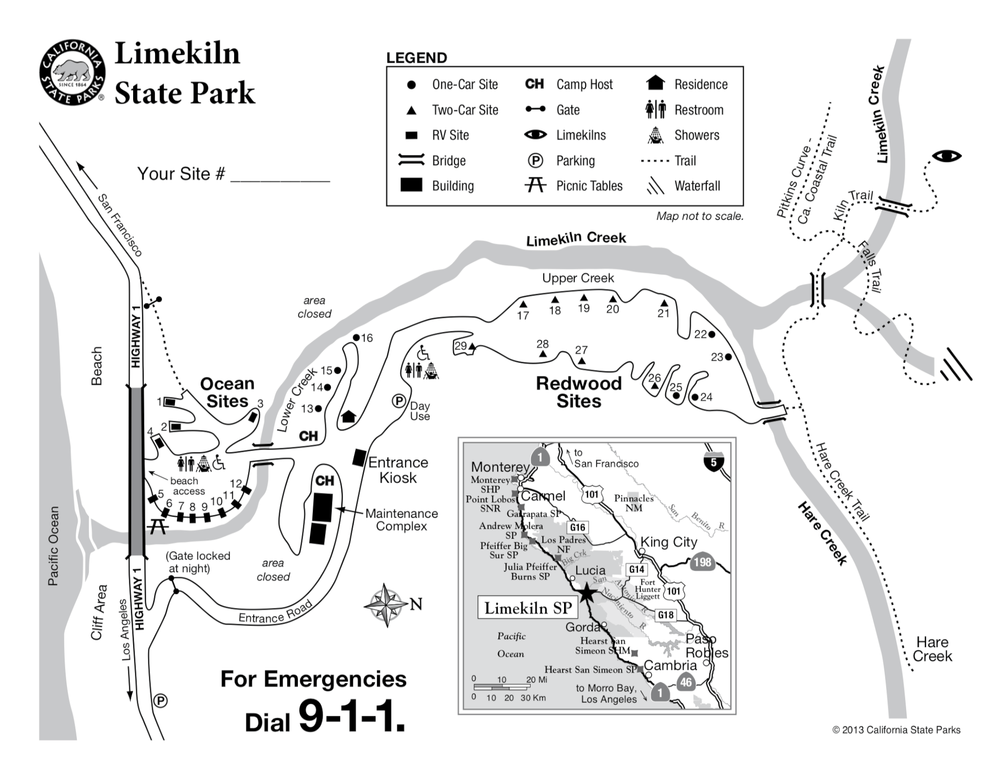 Campground Map.
