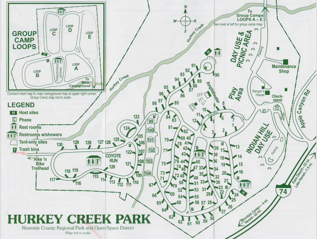 Campground Map.