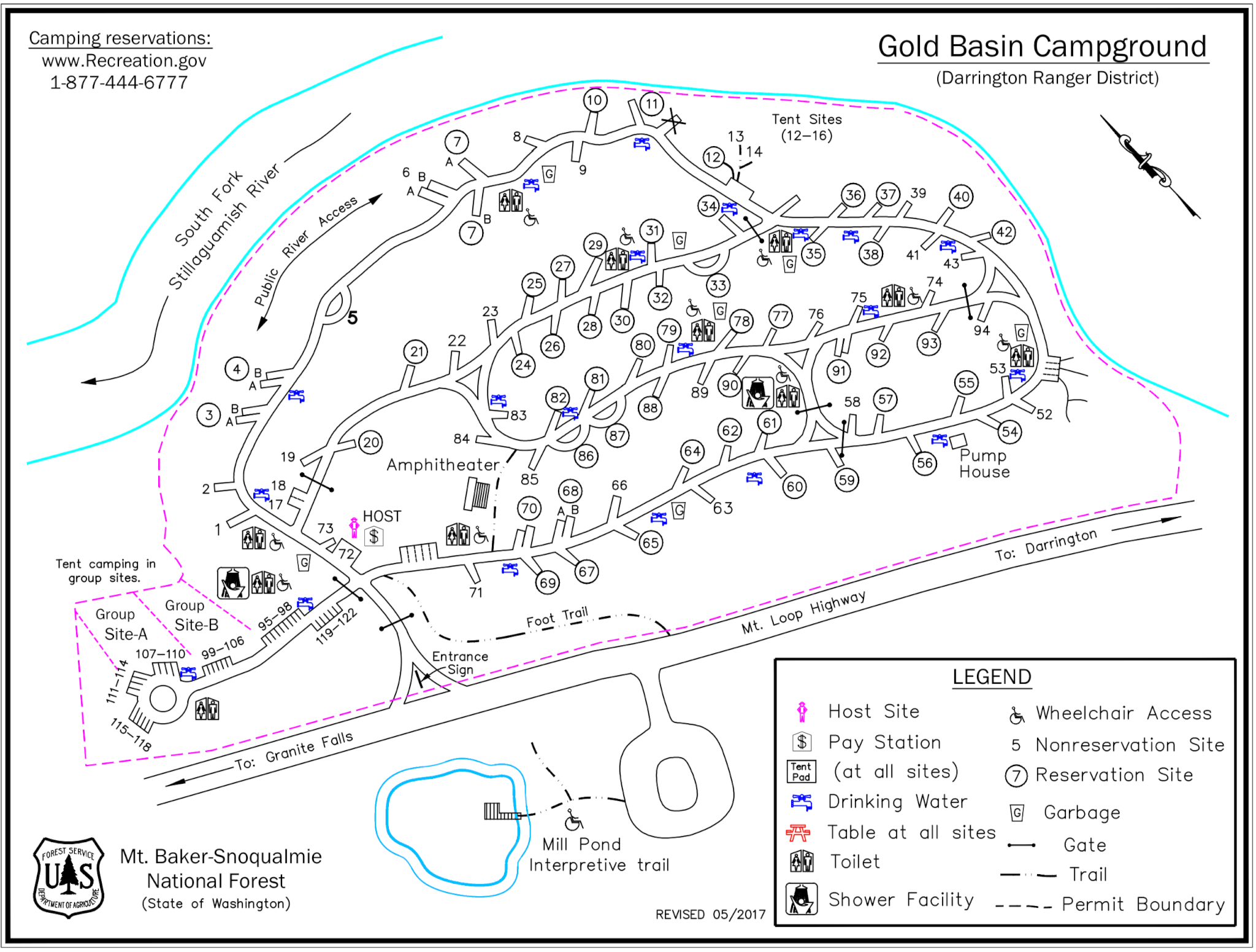 Gold Basin - Campsite Photos and Camping Information