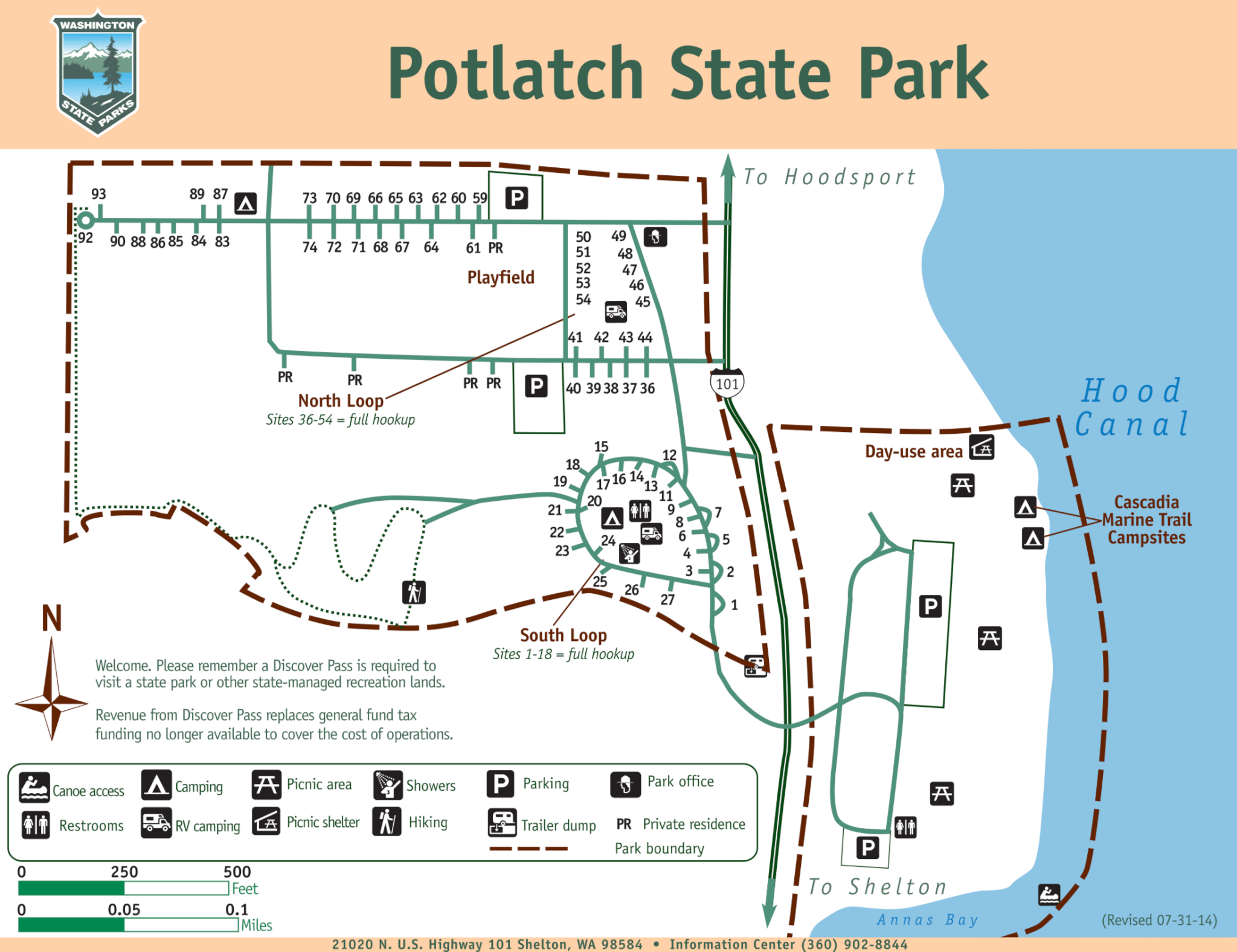 Potlatch State Park State Park Campsite Photos, Info & Reservations