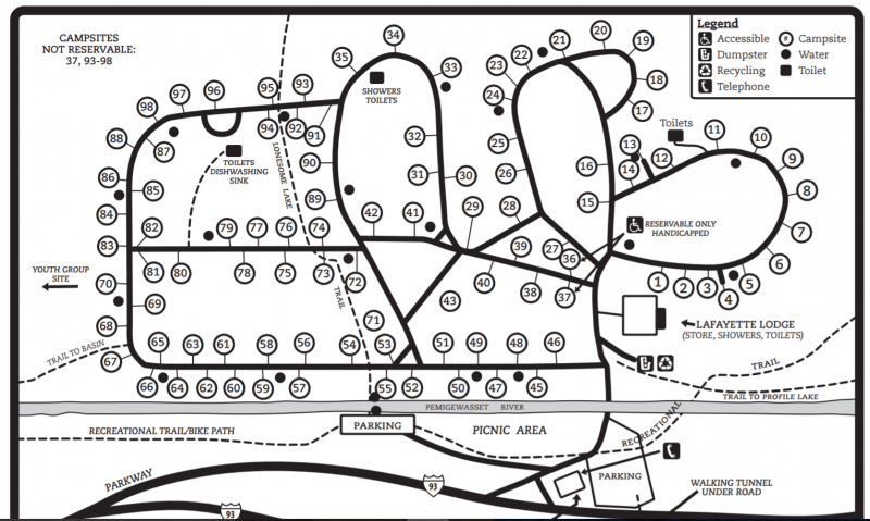 Lafayette Place - Campsite Photos, Camping Info & Reservations